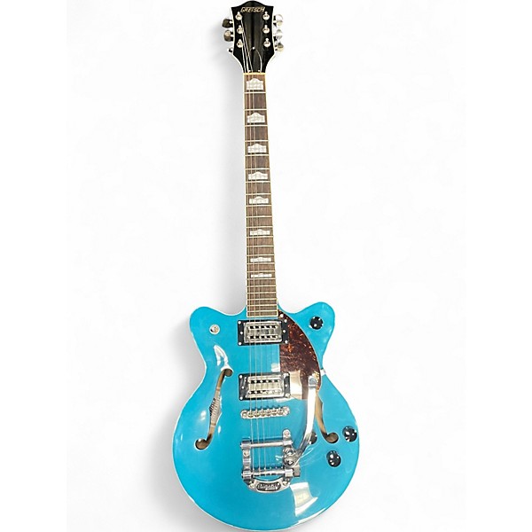 Used Gretsch Guitars G2657T Turquoise Hollow Body Electric Guitar