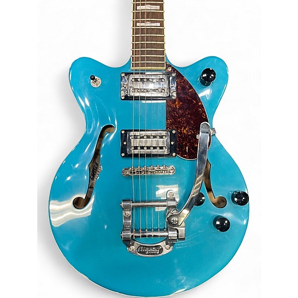 Used Gretsch Guitars G2657T Turquoise Hollow Body Electric Guitar