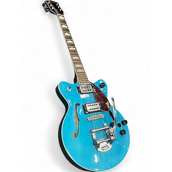 Used Gretsch Guitars G2657T Turquoise Hollow Body Electric Guitar