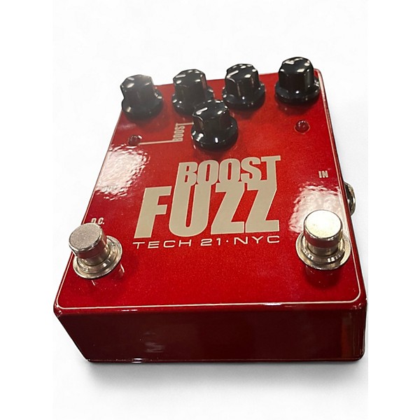 Used Tech 21 boost fuzz Effect Pedal