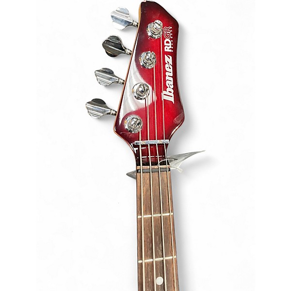 Used Ibanez RDGR Wine Red Electric Bass Guitar