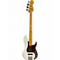 Used Fender American Ultra Precision Bass ARCTIC PEARL Electric Bass Guitar thumbnail