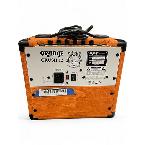 Used Orange Amplifiers Crush 12 Guitar Combo Amp