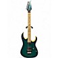 Used Ibanez PRESTIGE RG652AHM NEBULA GREEN Solid Body Electric Guitar thumbnail