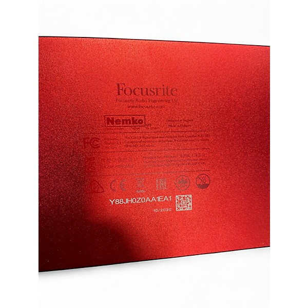 Used Focusrite Scarlett 2i2 Audio Interface