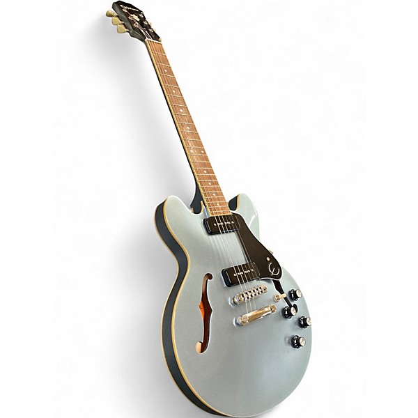 Used Epiphone ES339 Pro Blue Hollow Body Electric Guitar