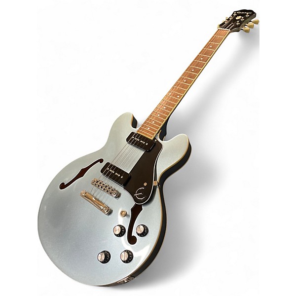 Used Epiphone ES339 Pro Blue Hollow Body Electric Guitar