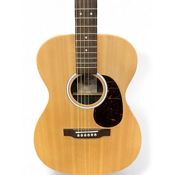 Used Martin X Series 00-X2E Natural Acoustic Electric Guitar