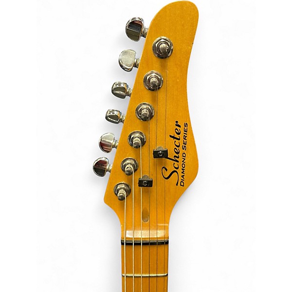 Used Schecter Guitar Research Diamond Series PT 2 Color Sunburst Solid Body Electric Guitar