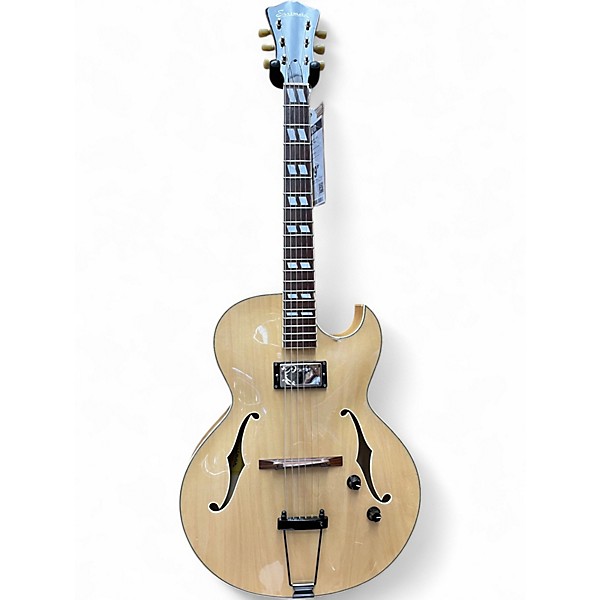 Used Eastman AR371CE-BD Natural Hollow Body Electric Guitar