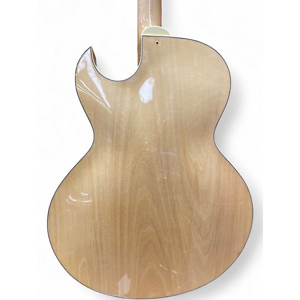 Used Eastman AR371CE-BD Natural Hollow Body Electric Guitar