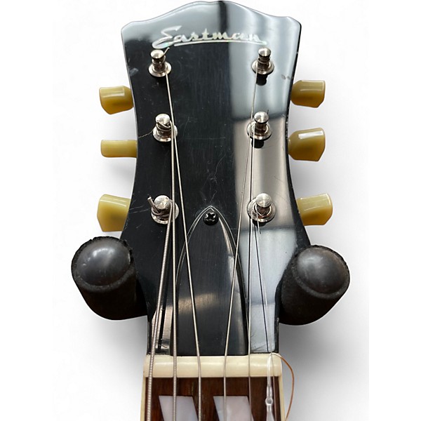 Used Eastman AR371CE-BD Natural Hollow Body Electric Guitar