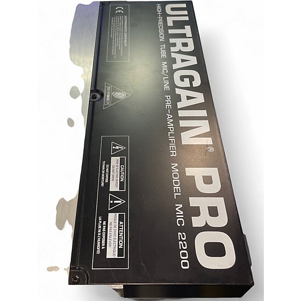 Used Behringer Ultragain Pro MIC2200 Microphone Preamp