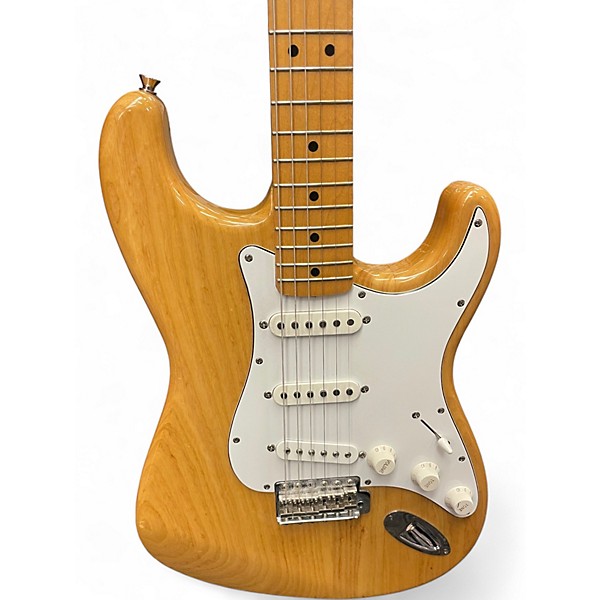 Used Fender 50th Anniversary Made In Japan Stratocaster Natural Solid Body Electric Guitar