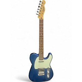 Used Squier Telecaster Blue Solid Body Electric Guitar