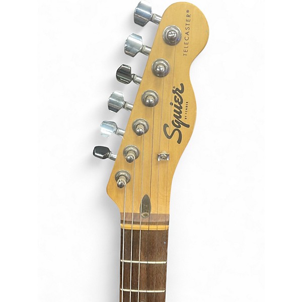 Used Squier Telecaster Blue Solid Body Electric Guitar