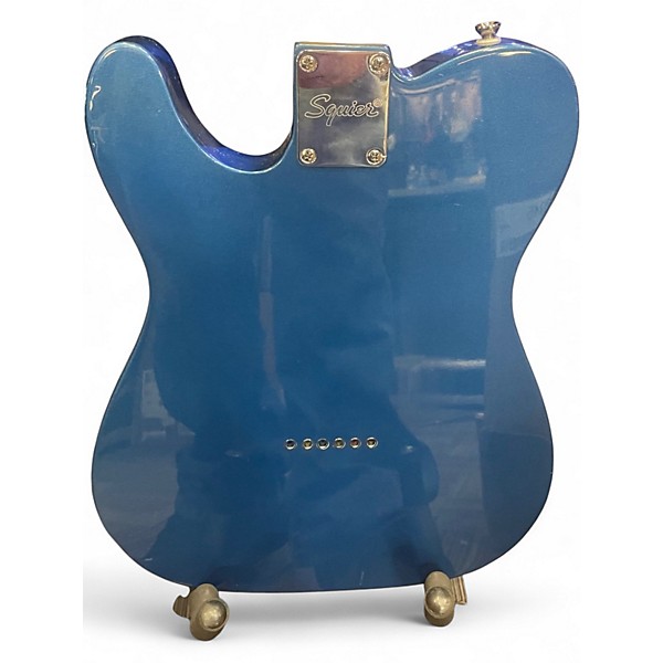 Used Squier Telecaster Blue Solid Body Electric Guitar