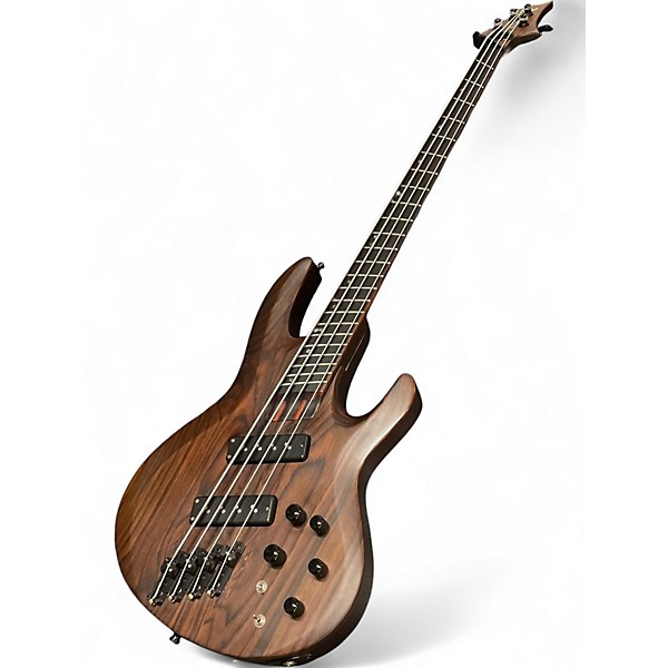 Used ESP LTD B100 4MS Trans Brown Electric Bass Guitar