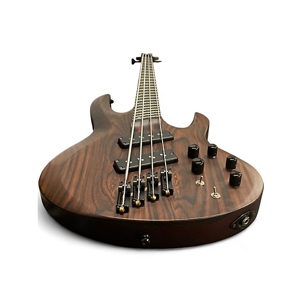 Used ESP LTD B100 4MS Trans Brown Electric Bass Guitar