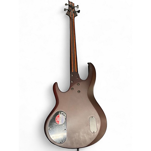 Used ESP LTD B100 4MS Trans Brown Electric Bass Guitar