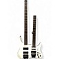 Used Spirit DOUBLENECK BASS AND GUITAR Olympic White Solid Body Electric Guitar thumbnail