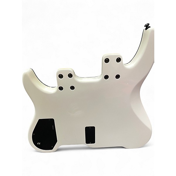 Used Spirit DOUBLENECK BASS AND GUITAR Olympic White Solid Body Electric Guitar