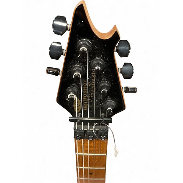 Used EVH Wolfgang Standard Silver Sparkle Solid Body Electric Guitar