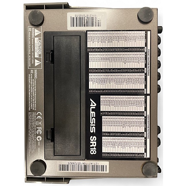 Used Alesis SR18 Drum Machine