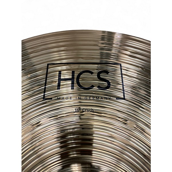 Used MEINL 16in HCS Crash Cymbal