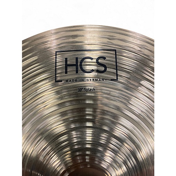 Used MEINL 10in HCS Splash Cymbal
