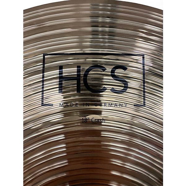 Used MEINL 18in HCS Crash Cymbal