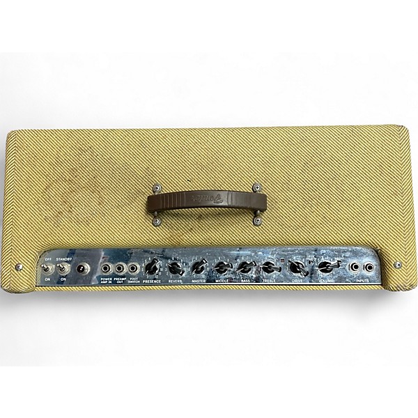 Used Fender Blues Deluxe reissue tweed 40 watt no footswitch / light blb Tube Guitar Combo Amp