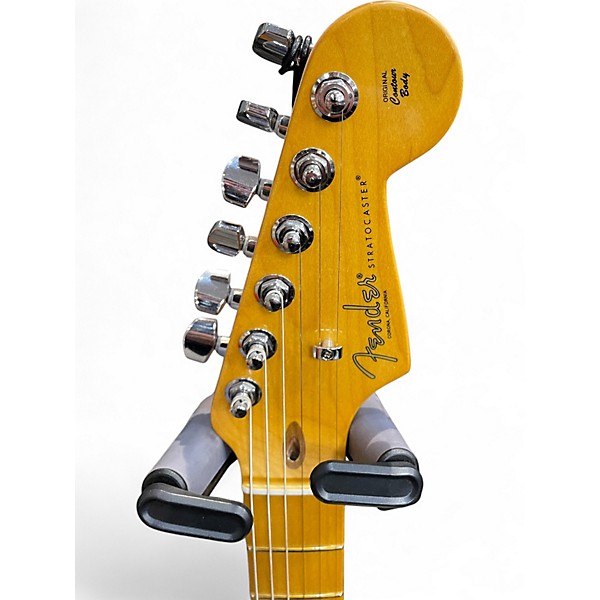 Used 2024 Fender American Professional II Stratocaster Olympic White Solid Body Electric Guitar