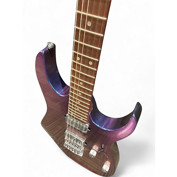 Used Ibanez GIO GRG121SP  Blue Metal Chameleon Solid Body Electric Guitar