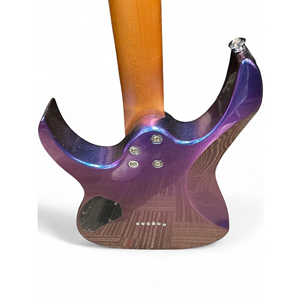 Used Ibanez GIO GRG121SP  Blue Metal Chameleon Solid Body Electric Guitar