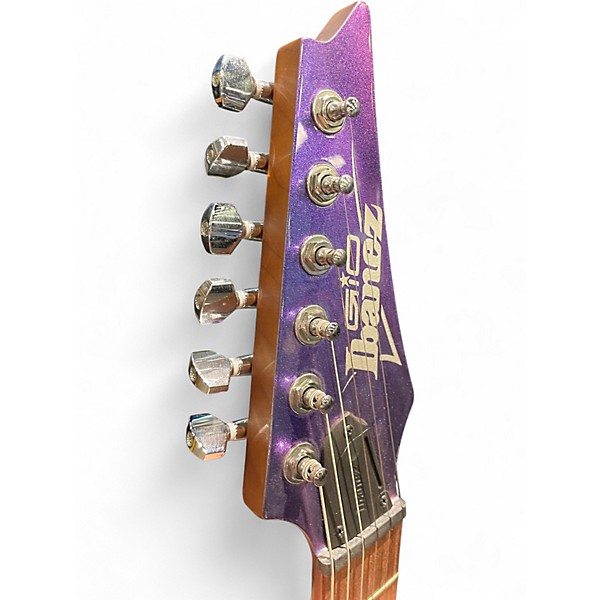 Used Ibanez GIO GRG121SP  Blue Metal Chameleon Solid Body Electric Guitar