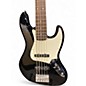 Used Squier J Bass Black Electric Bass Guitar