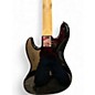 Used Squier J Bass Black Electric Bass Guitar