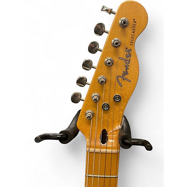 Used Fender Modern Player Telecaster 3 Tone Sunburst Solid Body Electric Guitar