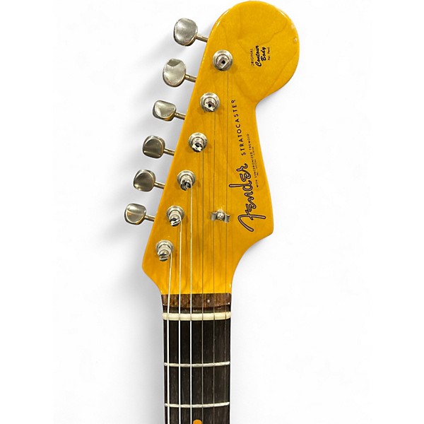 Used 2022 Fender American Vintage II 1961 Stratocaster 3 Color Sunburst Solid Body Electric Guitar