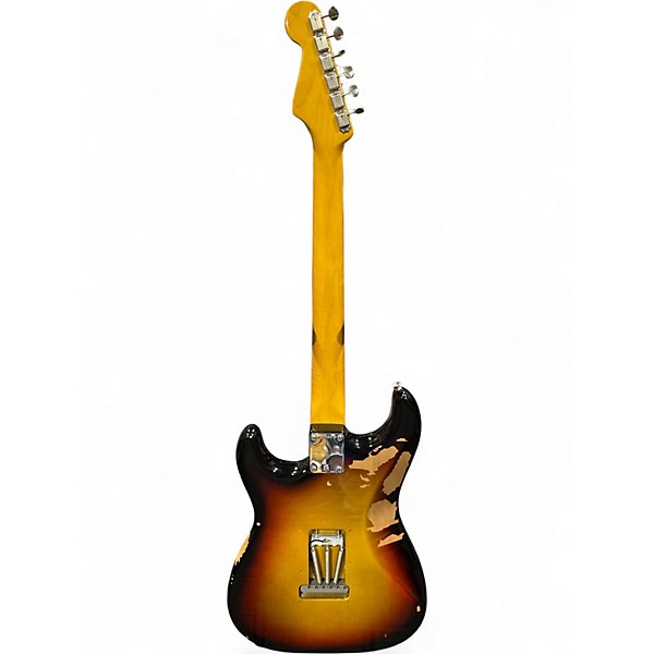 Used 2022 Fender American Vintage II 1961 Stratocaster 3 Color Sunburst Solid Body Electric Guitar