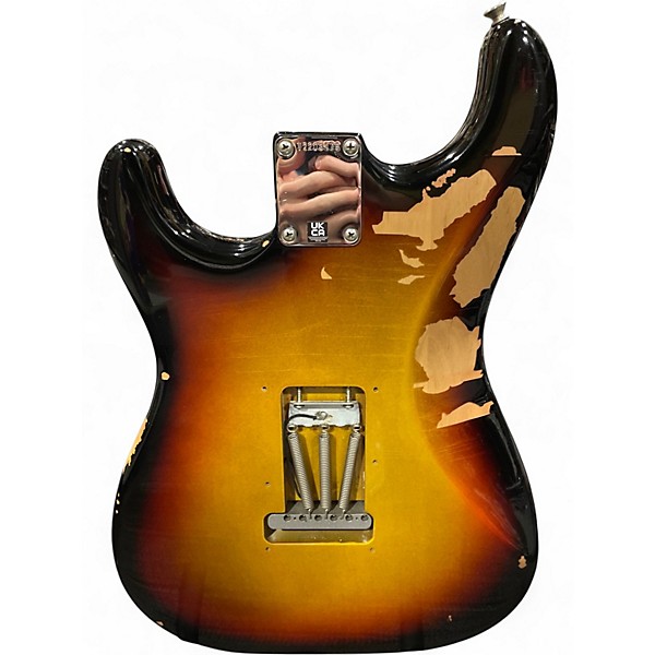 Used 2022 Fender American Vintage II 1961 Stratocaster 3 Color Sunburst Solid Body Electric Guitar