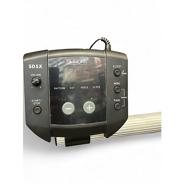 Used Simmons SD5X Electric Drum Set