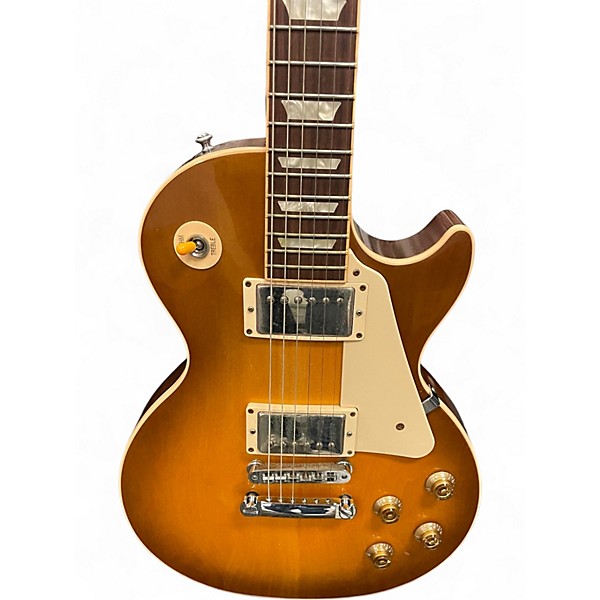 Used 2011 Gibson Les Paul Standard 1960S Neck Honey Burst Solid Body Electric Guitar