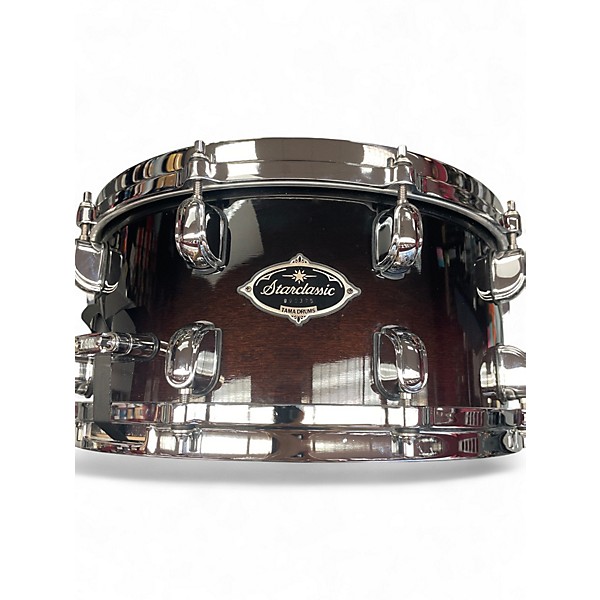 Used TAMA 14X6.5 Starclassic Bubinga/Birch Snare Brown Fade Drum