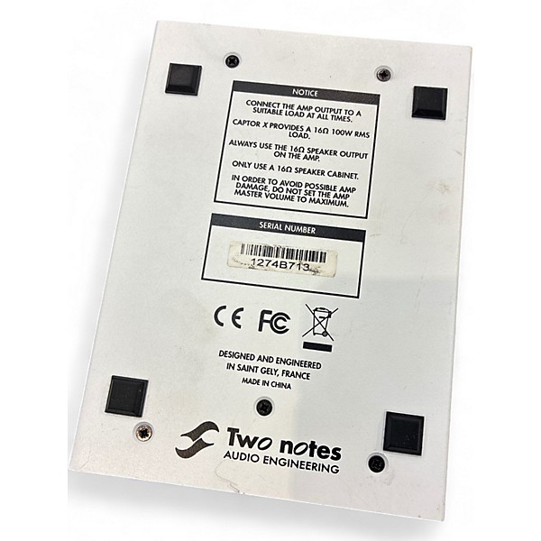 Used 2022 Two Notes AUDIO ENGINEERING Torpedo Captor X Power Attenuator