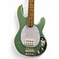 Used Sterling by Music Man Ray34  Seafoam Sparkle Electric Bass Guitar