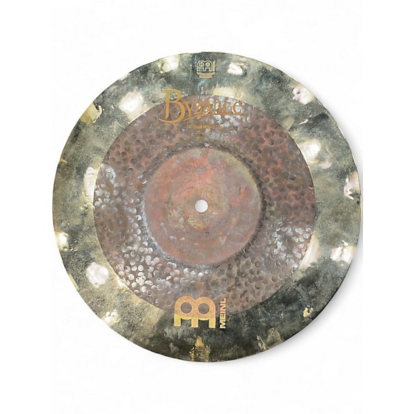 Used MEINL 14in Byzance Dual Hi Hat (Pair) Cymbal