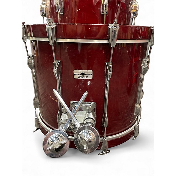 Used Yamaha 5 Piece Recording Custom Cherry Wood Drum Kit