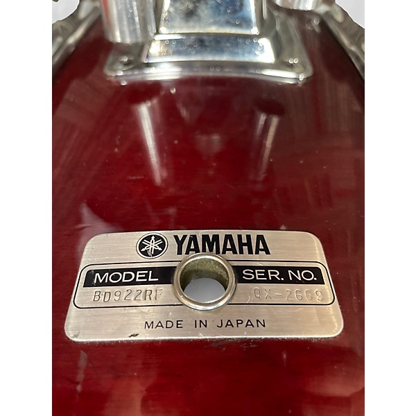 Used Yamaha 5 Piece Recording Custom Cherry Wood Drum Kit